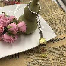 Load image into Gallery viewer, New Handmade Resin Wine Bottle Key Chains Unisex