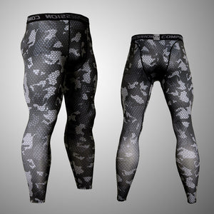Mens Compression Camouflage Thermals