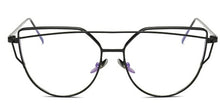 Load image into Gallery viewer, Cat Eye glasses Frame Women Retro Metal Eyeglasses Clear Lens Transparent Optical Glasses Frame Spectacle Gafas oculos eye wear