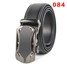Load image into Gallery viewer, [KURAN] New Brand designer mens belts luxury real leather belts for men metal buckle man Jeans pants genuine leather belt male s