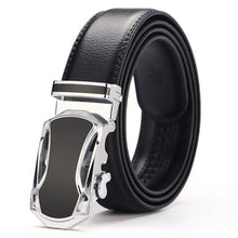Load image into Gallery viewer, Fashion Brand Leather Belt Business Trouser Strap Pant Ceinture Homme Cowskin Automatic Buckle Cowhide Men Belts