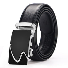 Load image into Gallery viewer, Fashion Brand Leather Belt Business Trouser Strap Pant Ceinture Homme Cowskin Automatic Buckle Cowhide Men Belts