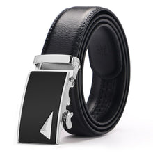 Load image into Gallery viewer, Fashion Brand Leather Belt Business Trouser Strap Pant Ceinture Homme Cowskin Automatic Buckle Cowhide Men Belts