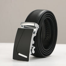 Load image into Gallery viewer, Fashion Brand Leather Belt Business Trouser Strap Pant Ceinture Homme Cowskin Automatic Buckle Cowhide Men Belts