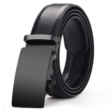 Load image into Gallery viewer, Fashion Brand Leather Belt Business Trouser Strap Pant Ceinture Homme Cowskin Automatic Buckle Cowhide Men Belts