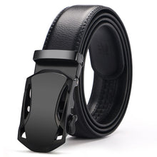 Load image into Gallery viewer, Fashion Brand Leather Belt Business Trouser Strap Pant Ceinture Homme Cowskin Automatic Buckle Cowhide Men Belts