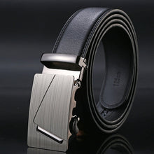 Load image into Gallery viewer, Fashion Brand Leather Belt Business Trouser Strap Pant Ceinture Homme Cowskin Automatic Buckle Cowhide Men Belts