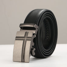 Load image into Gallery viewer, Fashion Brand Leather Belt Business Trouser Strap Pant Ceinture Homme Cowskin Automatic Buckle Cowhide Men Belts