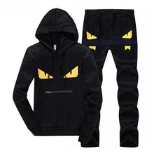 Load image into Gallery viewer, Men Sportswear Hoodies Set New Autumn Hooded Track Suit Mens Brand Clothing Fit Casual Print Tracksuits Male Sweatshirts Coats