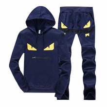 Load image into Gallery viewer, Men Sportswear Hoodies Set New Autumn Hooded Track Suit Mens Brand Clothing Fit Casual Print Tracksuits Male Sweatshirts Coats