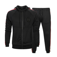 Load image into Gallery viewer, Men Two Pieces Set New Fashion Hooded Sweatshirts Sportswear Men Tracksuit Hoodie Autumn Men Brand Clothes Hoodies+Pants Sets