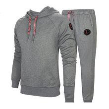 Load image into Gallery viewer, Men Two Pieces Set New Fashion Hooded Sweatshirts Sportswear Men Tracksuit Hoodie Autumn Men Brand Clothes Hoodies+Pants Sets