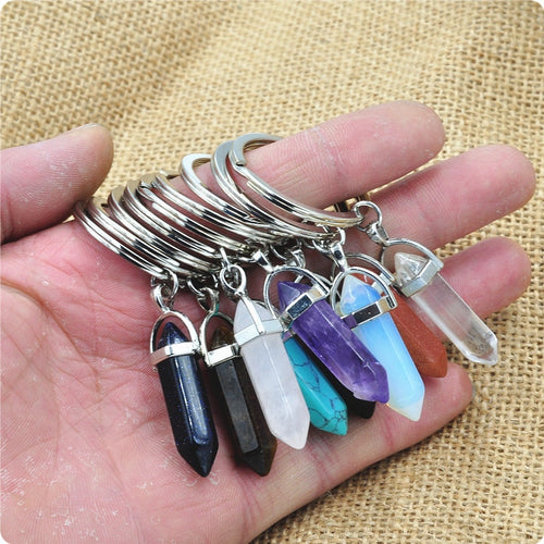 Stone keychains