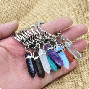 Stone keychains