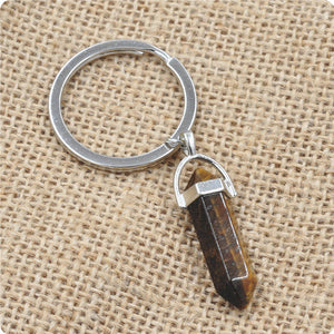 Stone keychains