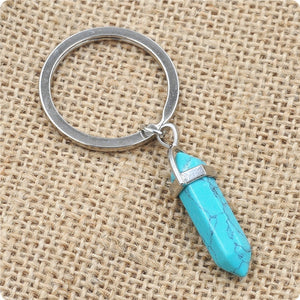 Stone keychains