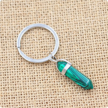 Load image into Gallery viewer, Stone keychains