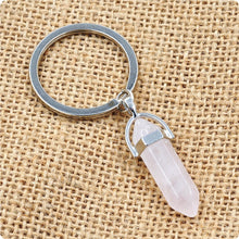 Load image into Gallery viewer, Stone keychains