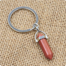 Load image into Gallery viewer, Stone keychains