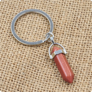 Stone keychains