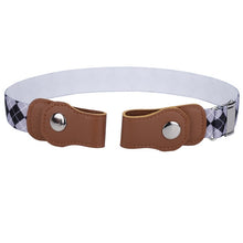 Load image into Gallery viewer, AWAYTR Unisex Buckle-Free Elastic Belt For Jeans Pants Dress Free Stretch Waist Belt For Women Men No Buckle Adjustable Belt