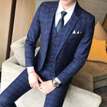 Load image into Gallery viewer, Men&#39;s Three-piece Suit
