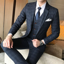 Load image into Gallery viewer, Men&#39;s Three-piece Suit