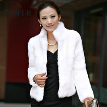 Load image into Gallery viewer, Genuine Rabbit Womens full pelt  jacket