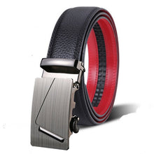 Load image into Gallery viewer, high quality genuine leather belt luxury real leather belts for men metal buckle man Jeans pants genuine leather belt male strap