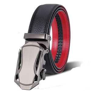 high quality genuine leather belt luxury real leather belts for men metal buckle man Jeans pants genuine leather belt male strap
