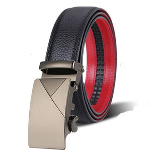 high quality genuine leather belt luxury real leather belts for men metal buckle man Jeans pants genuine leather belt male strap