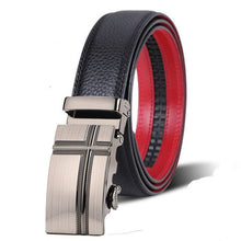 Load image into Gallery viewer, high quality genuine leather belt luxury real leather belts for men metal buckle man Jeans pants genuine leather belt male strap