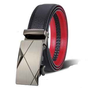 high quality genuine leather belt luxury real leather belts for men metal buckle man Jeans pants genuine leather belt male strap