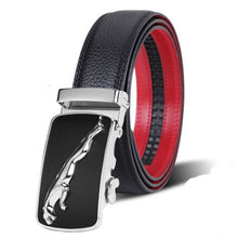 Load image into Gallery viewer, high quality genuine leather belt luxury real leather belts for men metal buckle man Jeans pants genuine leather belt male strap