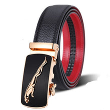 Load image into Gallery viewer, high quality genuine leather belt luxury real leather belts for men metal buckle man Jeans pants genuine leather belt male strap