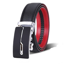 Load image into Gallery viewer, high quality genuine leather belt luxury real leather belts for men metal buckle man Jeans pants genuine leather belt male strap