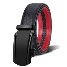 Load image into Gallery viewer, high quality genuine leather belt luxury real leather belts for men metal buckle man Jeans pants genuine leather belt male strap