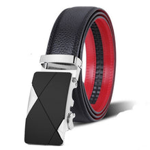 Load image into Gallery viewer, high quality genuine leather belt luxury real leather belts for men metal buckle man Jeans pants genuine leather belt male strap