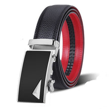 Load image into Gallery viewer, high quality genuine leather belt luxury real leather belts for men metal buckle man Jeans pants genuine leather belt male strap