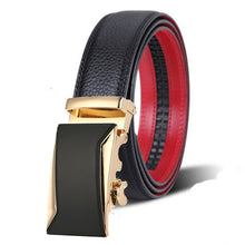Load image into Gallery viewer, high quality genuine leather belt luxury real leather belts for men metal buckle man Jeans pants genuine leather belt male strap