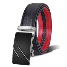 Load image into Gallery viewer, high quality genuine leather belt luxury real leather belts for men metal buckle man Jeans pants genuine leather belt male strap