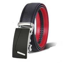 Load image into Gallery viewer, high quality genuine leather belt luxury real leather belts for men metal buckle man Jeans pants genuine leather belt male strap