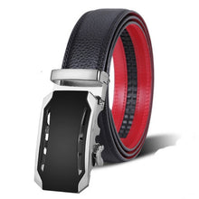 Load image into Gallery viewer, high quality genuine leather belt luxury real leather belts for men metal buckle man Jeans pants genuine leather belt male strap