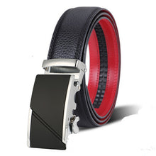 Load image into Gallery viewer, high quality genuine leather belt luxury real leather belts for men metal buckle man Jeans pants genuine leather belt male strap