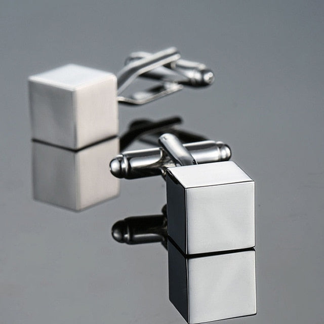 Quality enamel baking paint, men's French shirt cufflinks wholesale custom made cuff top grade business shirt cufflinks.