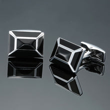 Load image into Gallery viewer, Quality enamel baking paint, men&#39;s French shirt cufflinks wholesale custom made cuff top grade business shirt cufflinks.