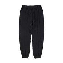 Load image into Gallery viewer, SIMWOOD 2019 spring 100% pure linen ankle-length pants men cool elasticated waistband drawstring plus size trousers male 190095