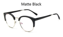 Load image into Gallery viewer, Transparent Spectacle Frame For Men Women Glasses Anti-fatigue Cat Eye High Quality Computer eyeglasses men Retro Optical Lens