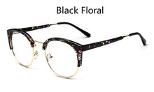 Load image into Gallery viewer, Transparent Spectacle Frame For Men Women Glasses Anti-fatigue Cat Eye High Quality Computer eyeglasses men Retro Optical Lens