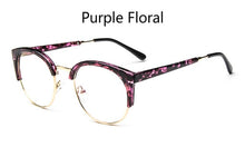 Load image into Gallery viewer, Transparent Spectacle Frame For Men Women Glasses Anti-fatigue Cat Eye High Quality Computer eyeglasses men Retro Optical Lens